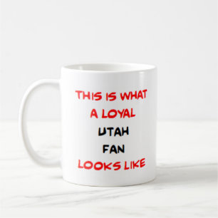 utah fan, loyal coffee mug