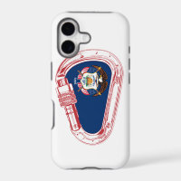 Utah Flag Climbing Carabiner