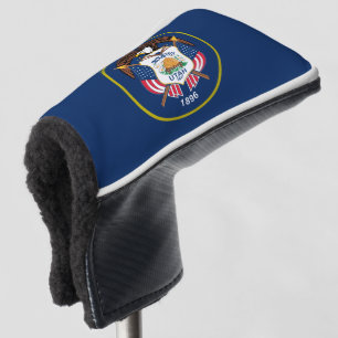 Utah flag golf head cover