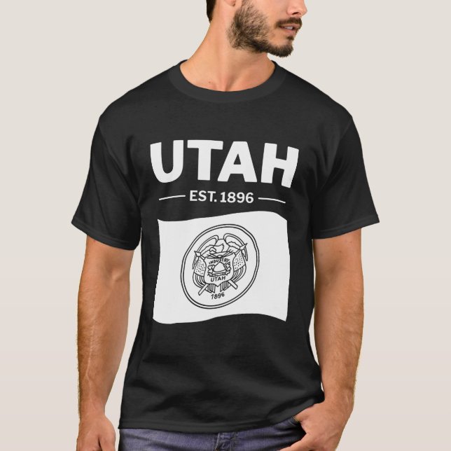 Utah flag T-Shirt (Front)