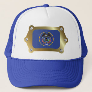 Utah framed Flag Hat