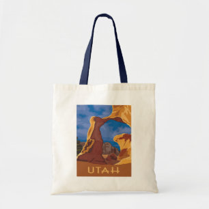 Utah Grand Staircase vintage style Tote Bag