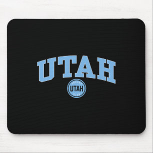 Utah Hockey Club Arch Over Gray Nhl Officially Lic Mouse Pad