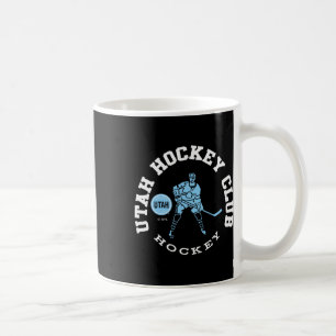 Utah Hockey Club Edge Black Officially Licensed Coffee Mug