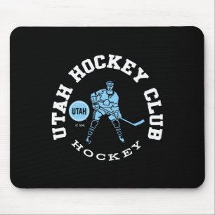 Utah Hockey Club Edge Black Officially Licensed Mouse Pad