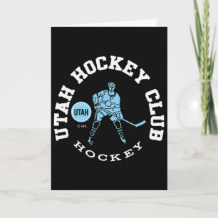 Utah Hockey Club Edge Dark Heather Officially Lice Card