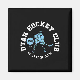Utah Hockey Club Edge Dark Heather Officially Lice Magnet