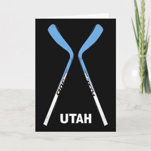Utah Hockey Sticks Card