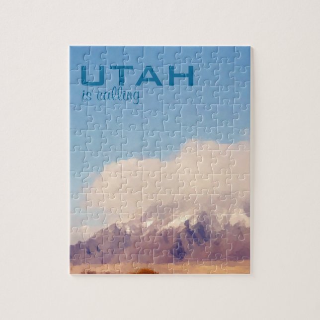 Utah is Calling Jigsaw Puzzle (Vertical)