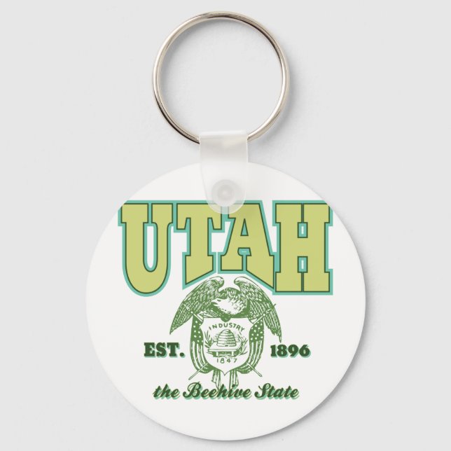 Utah Key Ring (Front)