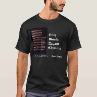 Utah Mosin Nagant Challenge w/logo T-Shirt