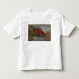 Utah - Mount Majestic & Angel's Landing Toddler T-Shirt