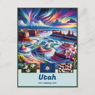 Utah Natural Wonder: Scenic Postcard