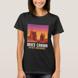 Utah NATURE'S MASTERPIECE BRYCE CANYON USA Nationa T-Shirt