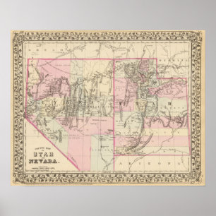 Utah, Nevada 2 Poster