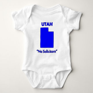 Utah - No Solicitors Baby Bodysuit