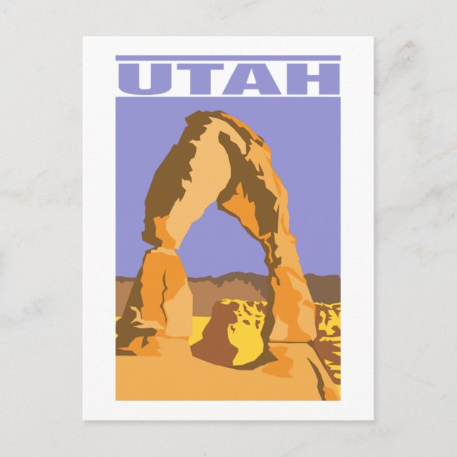 Utah Postcard (Front)