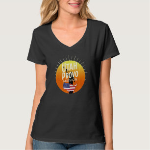 Utah Provo Mormon LDS Mission Missionary CTR Premi T-Shirt