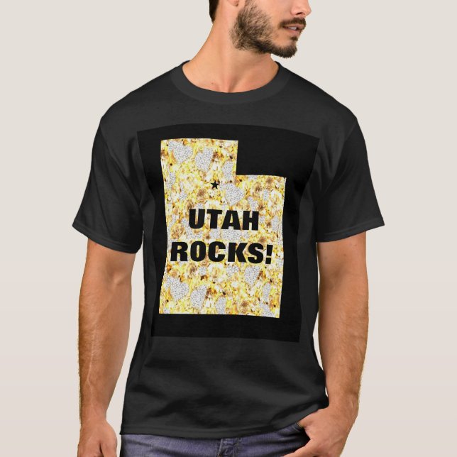 UTAH ROCKS! T-Shirt (Front)