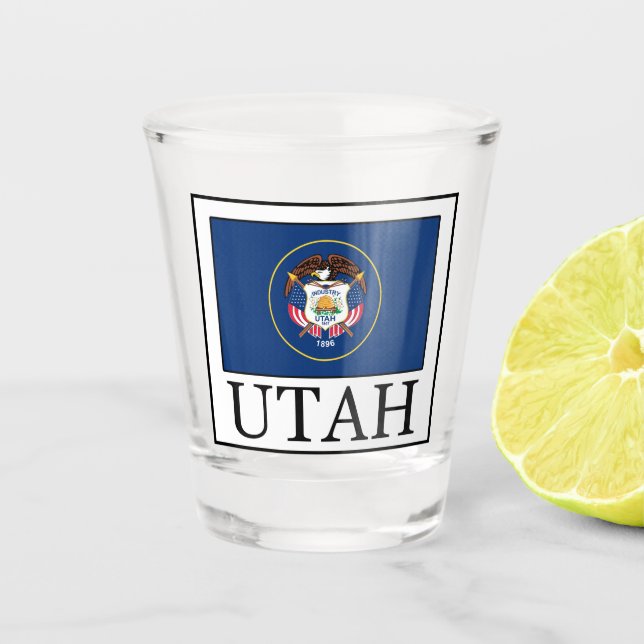 Utah Shot Glass (Front)