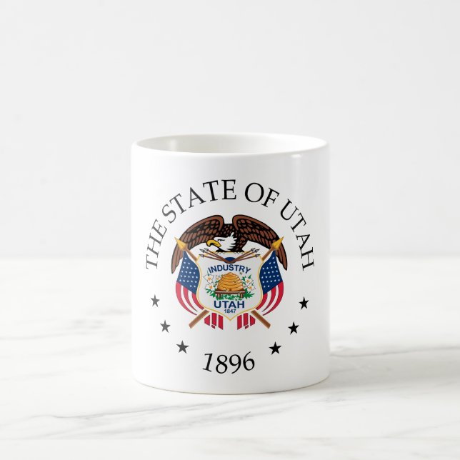 Utah sign coffee mug (Center)