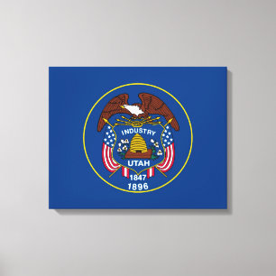 Utah State Flag Design Decor