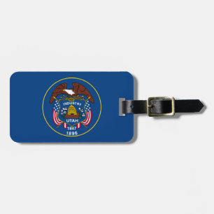 Utah State Flag Design Luggage Tag
