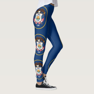 Utah State Flag Leggings