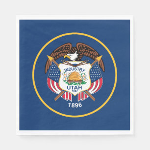 Utah State Flag Napkin
