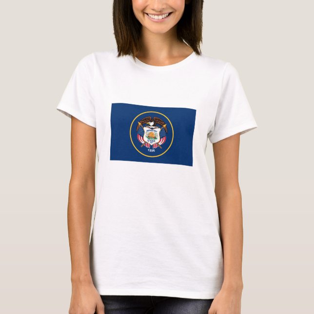 Utah State Flag T-Shirt (Front)