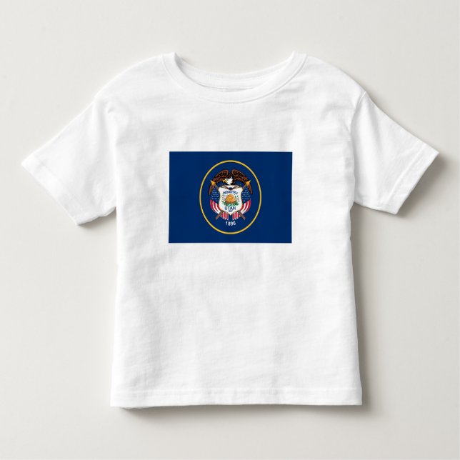 Utah State Flag Toddler T-Shirt (Front)