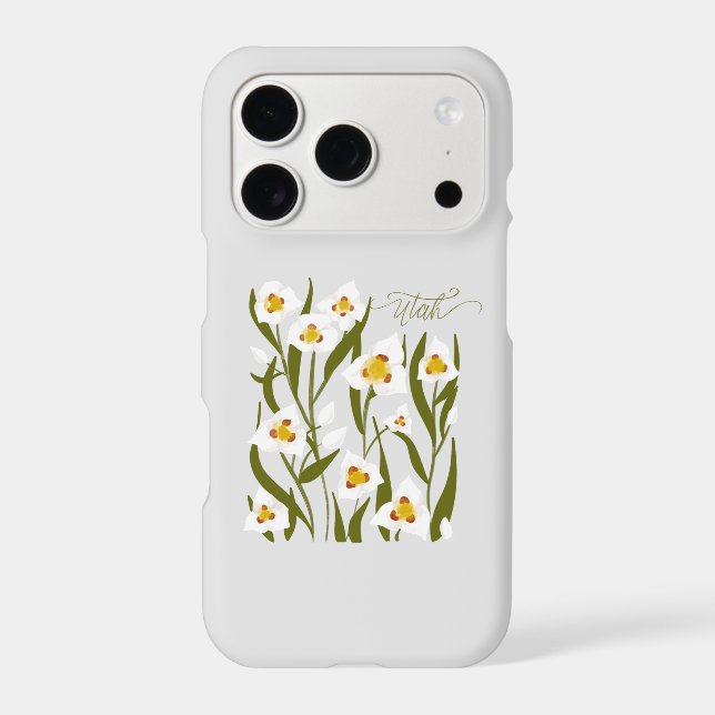 Utah State Flower iPhone Case (Back)