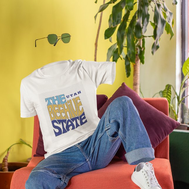 Utah State Nickname Word Art T-Shirt (Creator Uploaded)