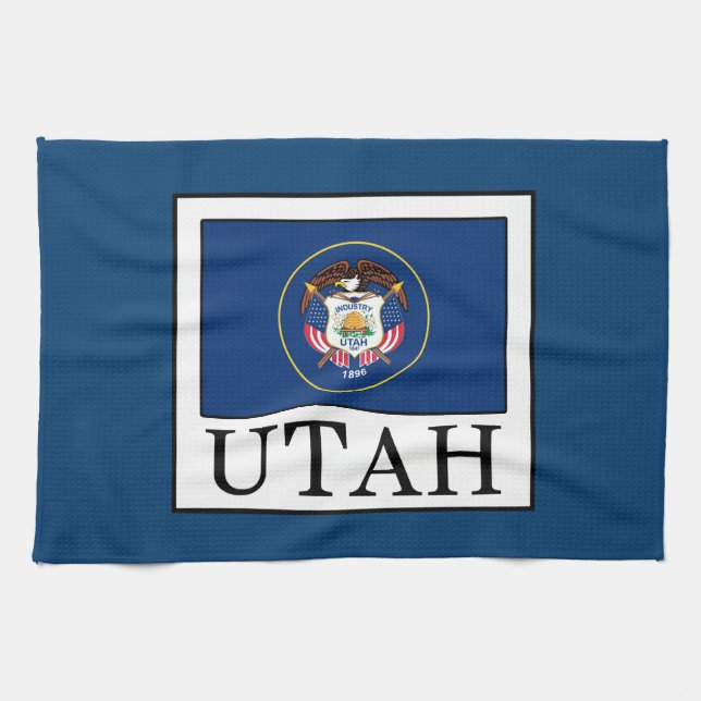 Utah Tea Towel (Horizontal)