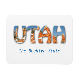 Utah, The Beehive State Magnet