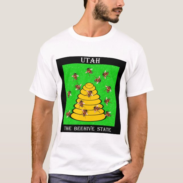 Utah The Beehive State T-Shirt (Front)