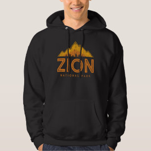 Utah Us - Retro Vintage Zion National Park Hoodie
