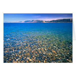 UTAH. USA. Clear water of Bear Lake reveals