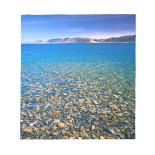 UTAH. USA. Clear water of Bear Lake reveals Notepad