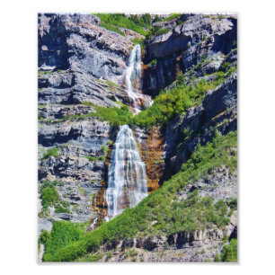Utah Waterfall #1a- Framable Photo Print