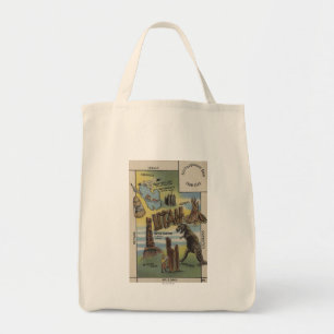 UtahDepictions of Sites to See in UtahUtah Tote Bag