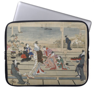 Utamaro’s Japanese Art laptop sleeve