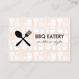 Utensils Restaurant Business Card