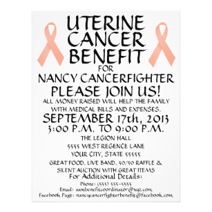 Uterine Cancer Benefit Flyer