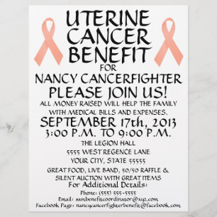 Uterine Cancer Benefit Flyer