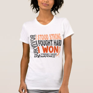 Uterine Cancer Survivor 4 T-Shirt