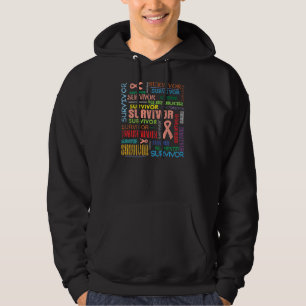 Uterine Cancer Survivor Collage.png Hoodie