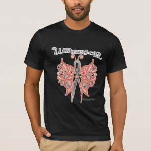 Uterine Cancer Warrior Celtic Butterfly T-Shirt