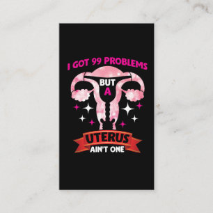 Uterus Fibroid Hysterectomy Surgery Got 99 Problem Business Card