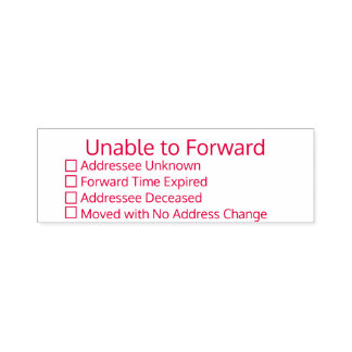 UTF Self Inking Rubber Stamp